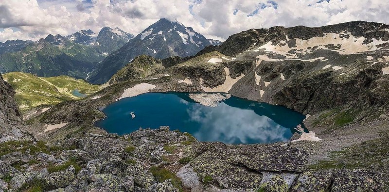 Виды и прекрасные горы Кавказа... Кавказ и его горы...